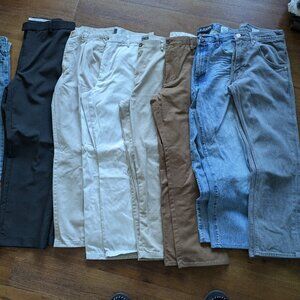 Men's Pants 34x30 and 33x30 - Numerous Styles